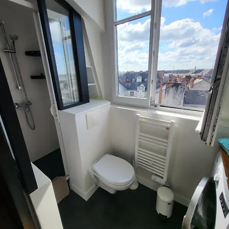Hyper Centre De Nantes, Dernier Etage Vue Exceptionnelle 아파트