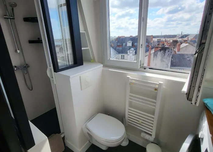 Hyper Centre De Nantes, Dernier Etage Vue Exceptionnelle Апартаменты